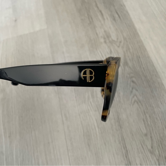 Anine Bing Larchmont tortoise oversized sunglasses - Picture 5 of 9